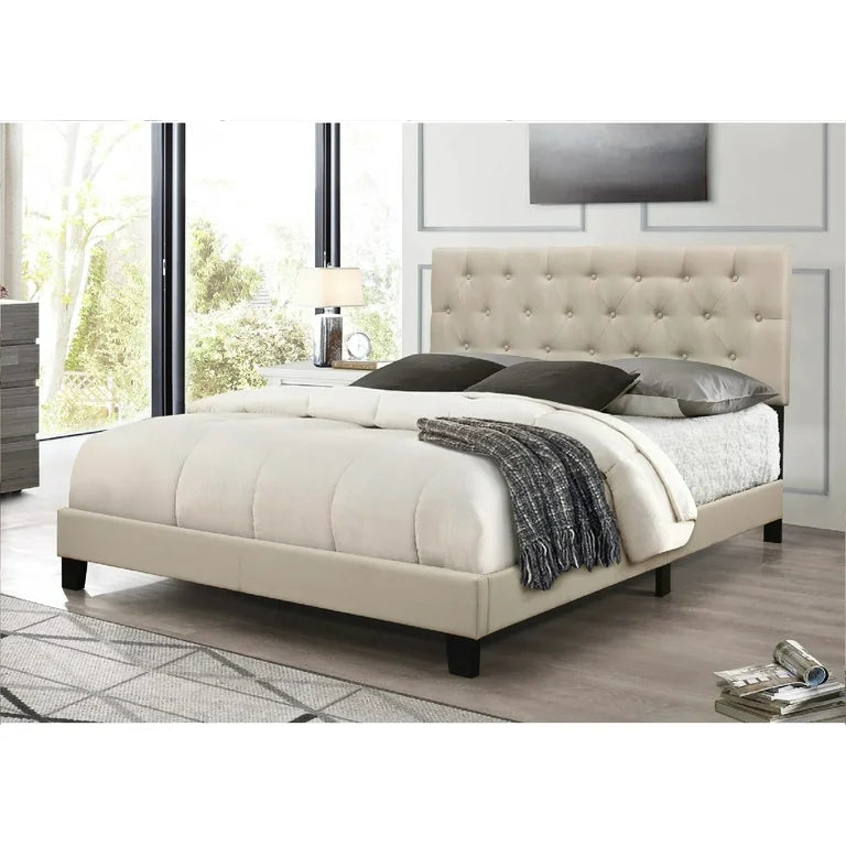 King Bed Frame Upholstered