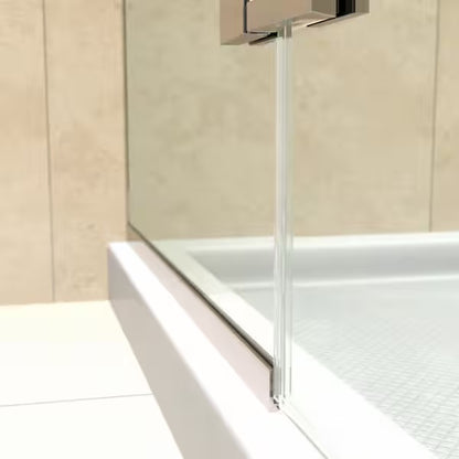 Semi- Frameless Hinged Shower Door