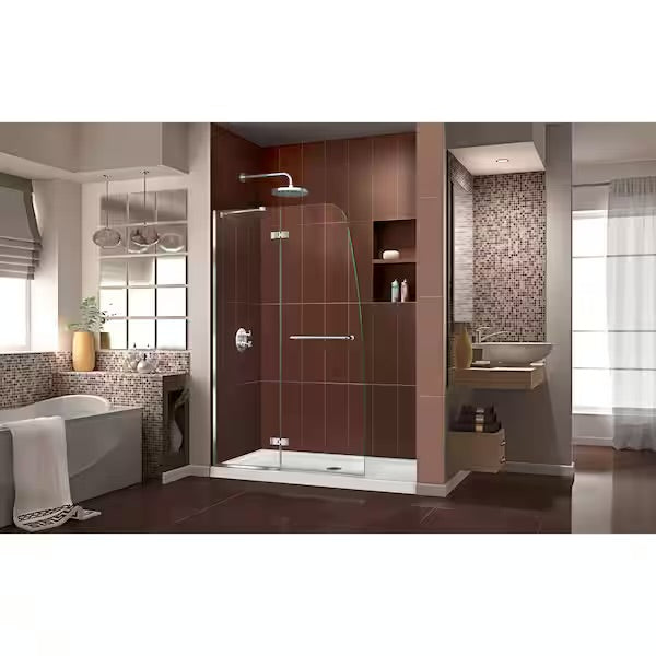 Semi- Frameless Hinged Shower Door