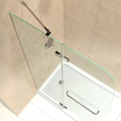 Semi- Frameless Hinged Shower Door