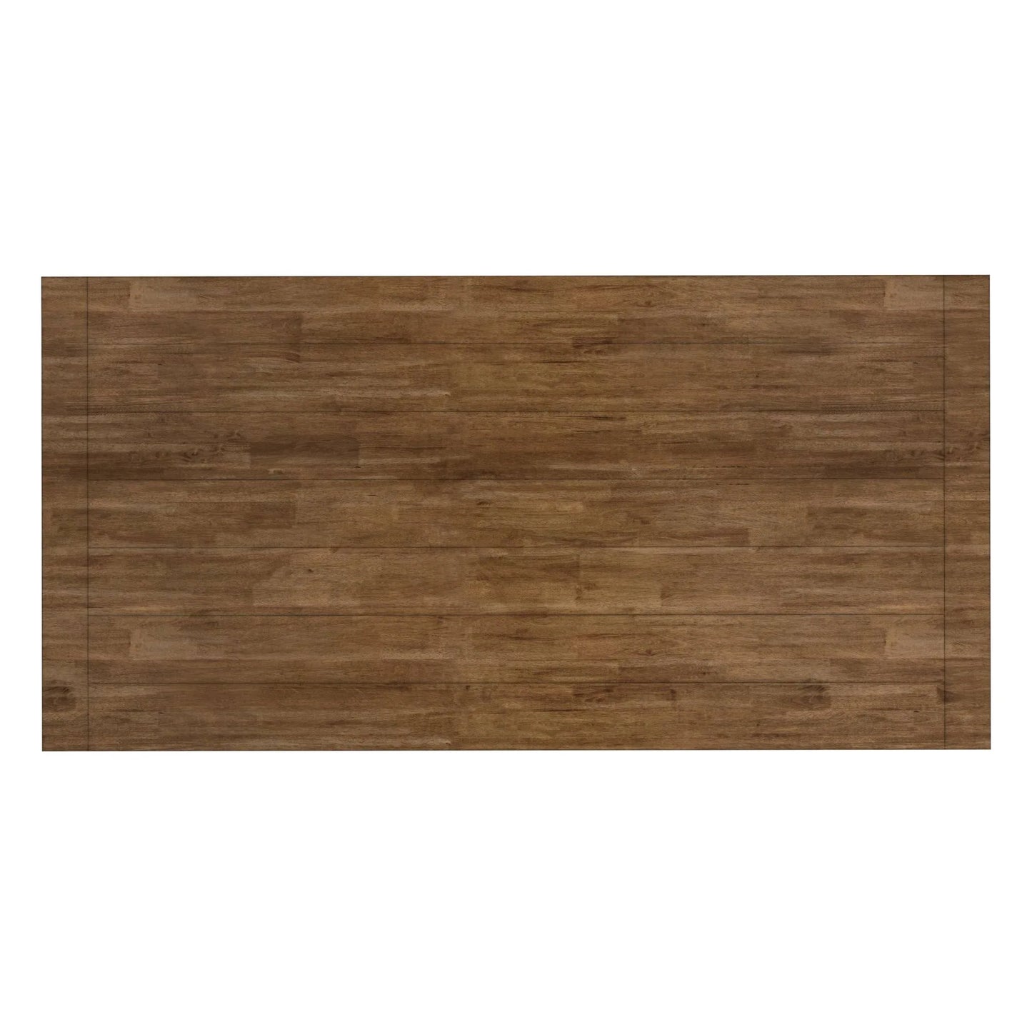 Two-Tone Rectangular Solid Wood Top Dining Table Top