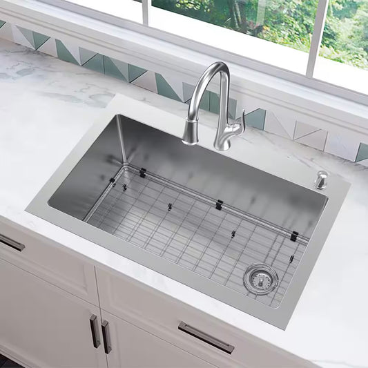 Kitchen Sink Stainless Steel 29 in.