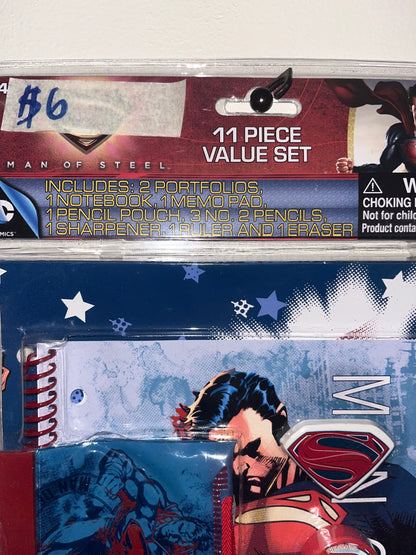 Stationery DC Comics  Superman 11 pcs Stationery Set