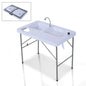 40" Portable Camping Table with Faucet