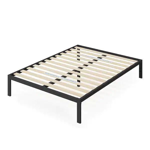 Zinus Mia Queen Black Metal Platform Bed Frame