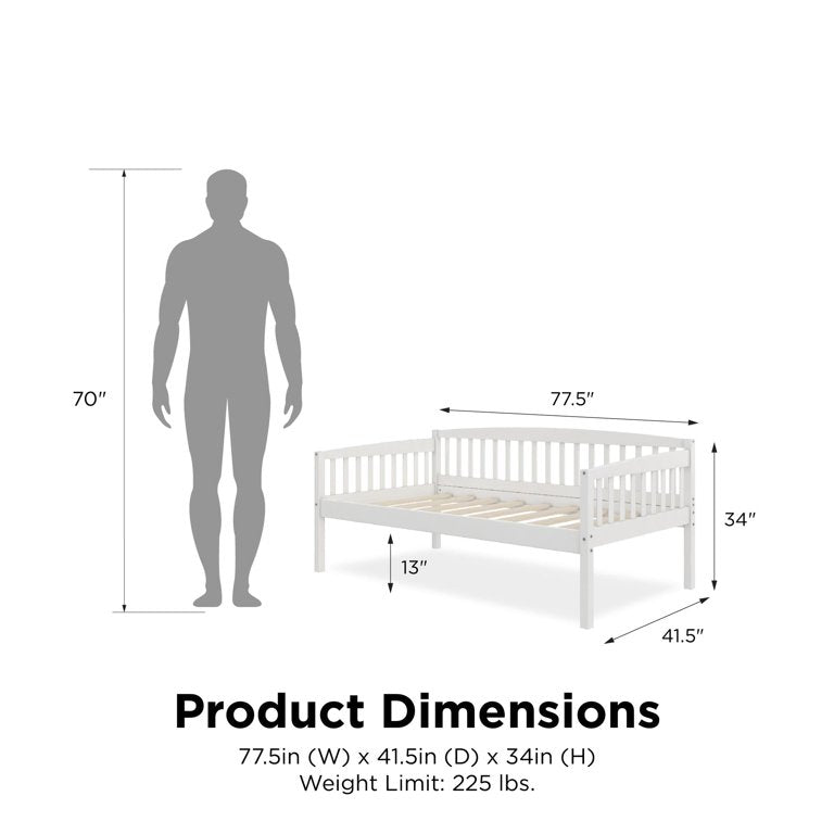 Daybed, Twin Size Wood Frame