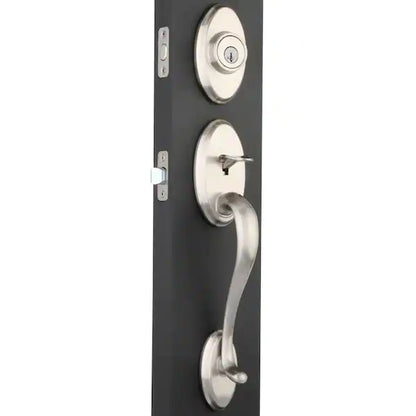 Single Cylinder Door Handleset with Tustin Door Handle