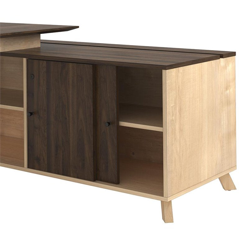 Computer Desk Ameriwood Home AX1 L Shaped