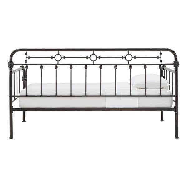 Twin Size Daybed Dark Bronze Metal