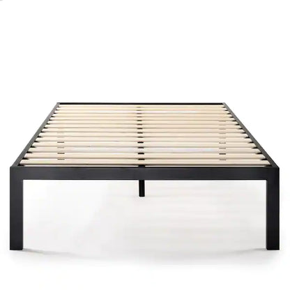 Black Full Heavy Duty Metal Platform Bed