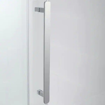 Semi-Frameless Sliding Shower Door in Chrome