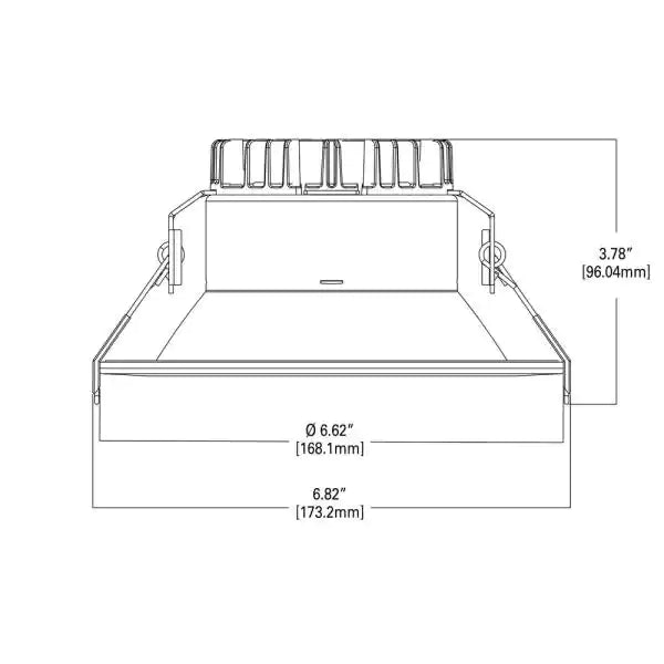 Halo LCR6 Series 6 in. Round Canless Integrated LED