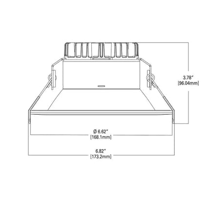 Halo LCR6 Series 6 in. Round Canless Integrated LED