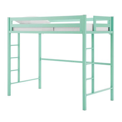 Modern Twin Metal Loft Bed